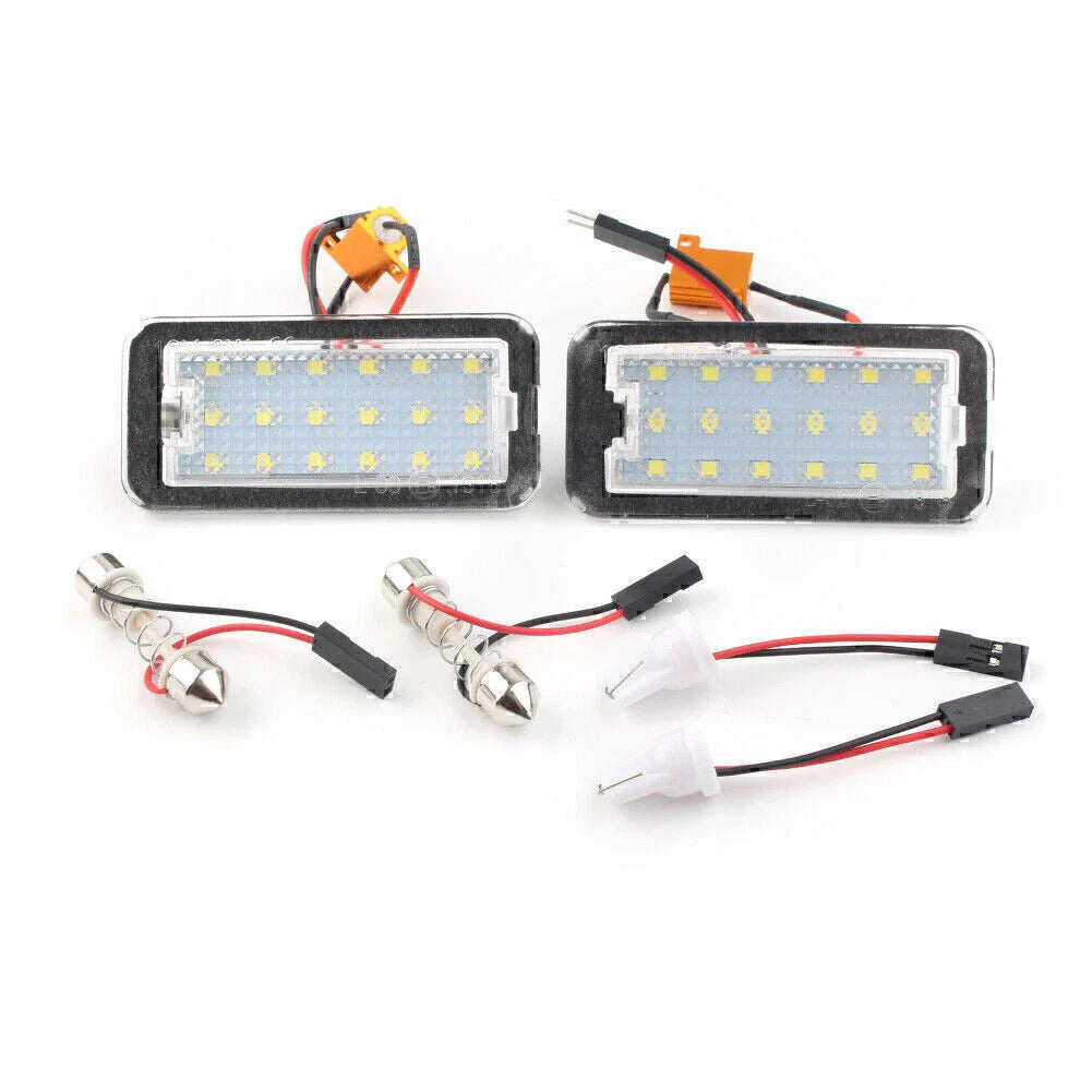 LED License Plate Lights for Fiat 500 & Cabriolet (2007-2023)
