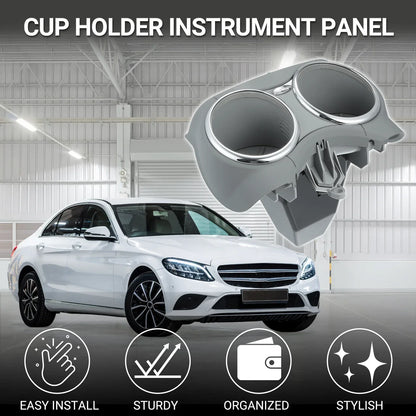 Cup Holder for Mercedes-Benz CLS500 (2006) - Gray Drink Holder