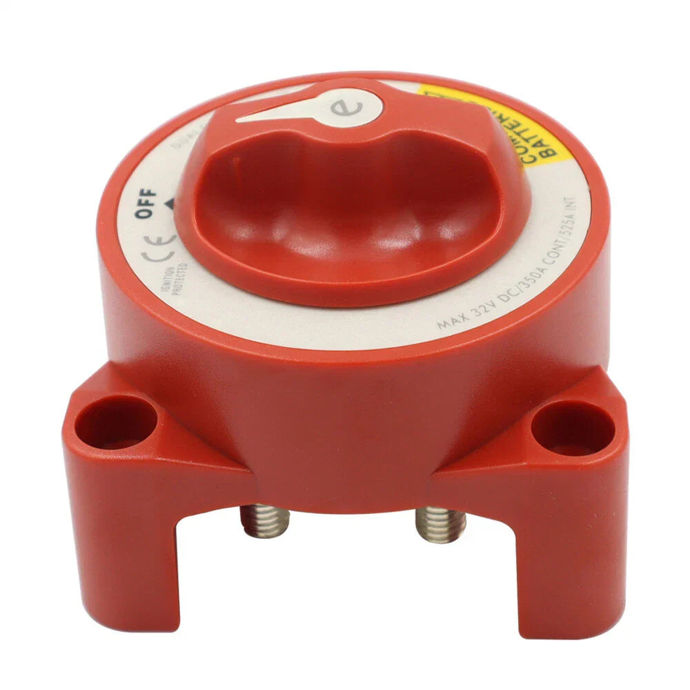 Dual Circuit Battery Switch Knob for Red 5511E 32V 350A