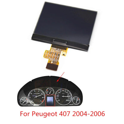 LCD Display Screen for 2004-2006 Peugeot 407 Pixel Repair