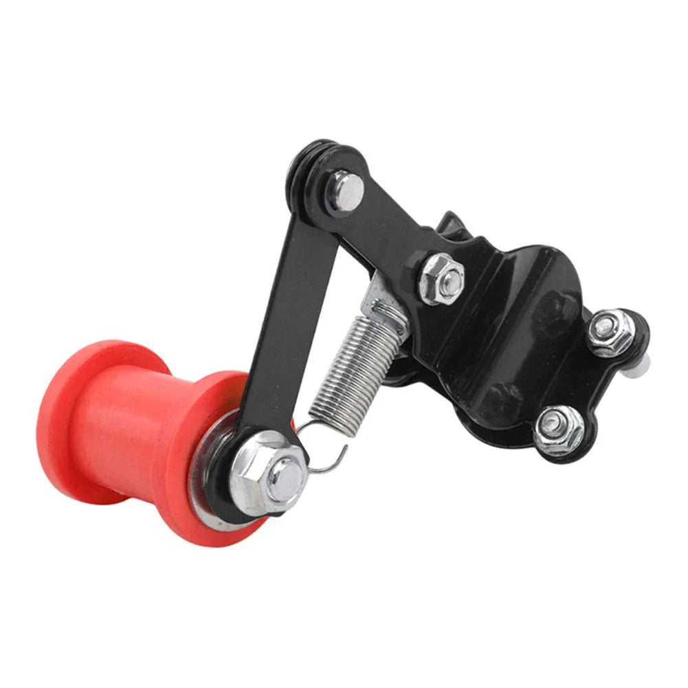Bolt-On Chain Tensioner & Roller Adjuster for Motorcycle ATV Dirt Bike Black/Blue