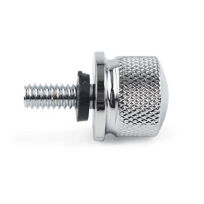 Rear Seat Bolt Screw 6mm Aluminum Chrome for Harley Touring Street Glide (1996-2015)
