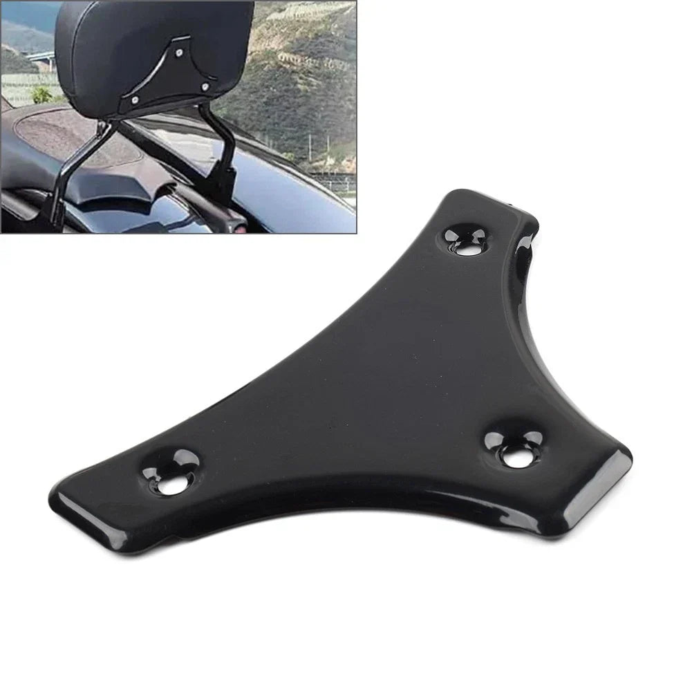 Rear Backrest Pad Mount Plate Bracket for Harley Electra Road Street Glide (1997+)