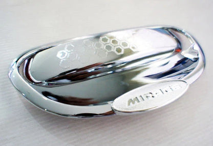 Chrome Door Handle Insert Bowl Trim Cover for Mitsubishi Mirage Space Star (2012)