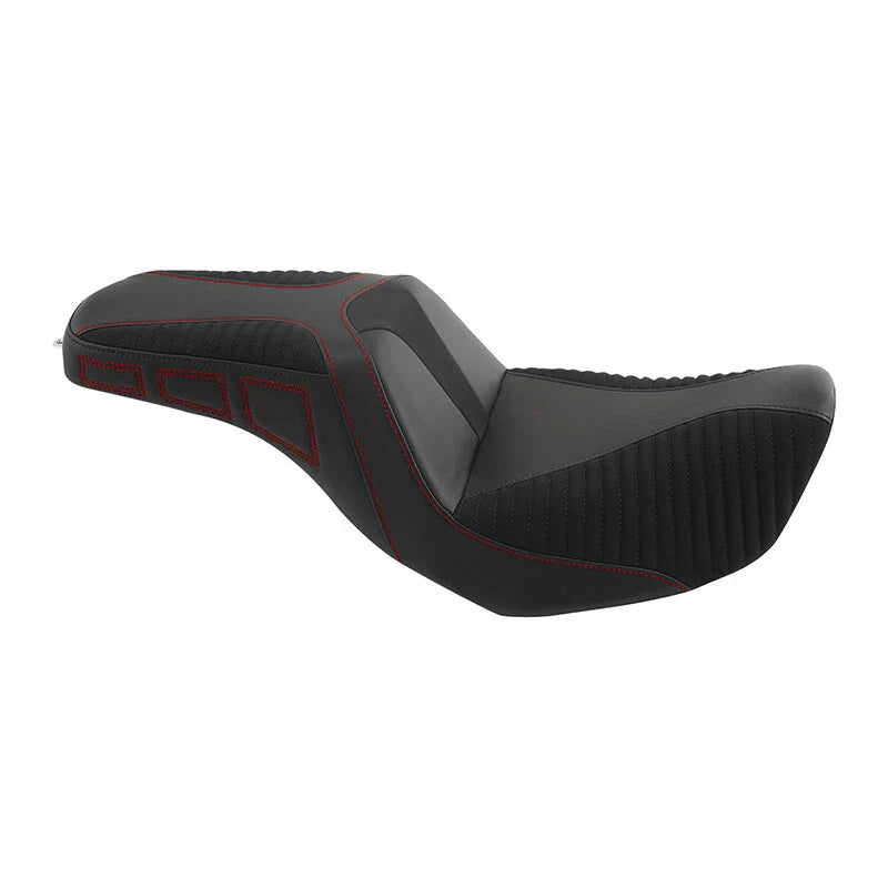 Driver Passenger Seat for Harley Dyna Street Bob FXDB Low Rider FXDL (06-17)