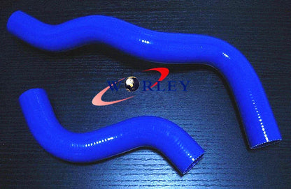 Silicone Radiator Hose Blue for Toyota Land Cruiser FZJ75 (1990-1997)