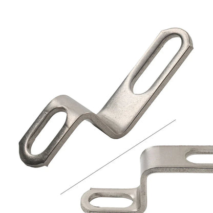 Z-Shaped Mounting Exhaust Pipe Fixed Clamp for Motorcycle Universal