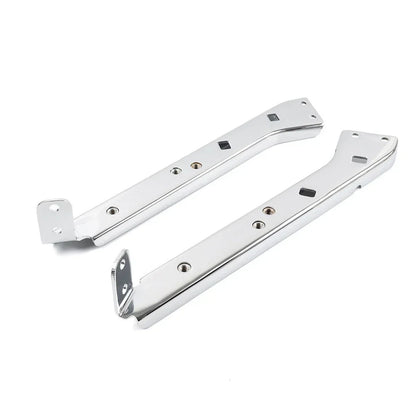 Saddlebag Rail Support Brackets for Harley Touring 1985-2008 Chrome