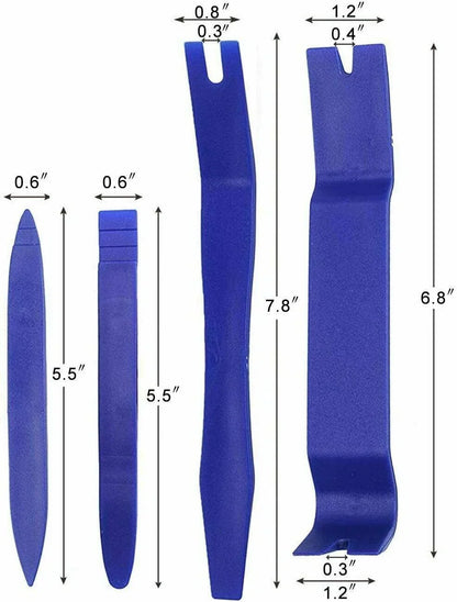 ABS Plastic Removal Tools Set Casement Trims Door Panel Fastener for Auto Car