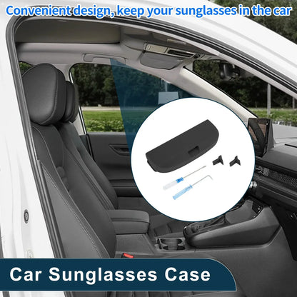 Sunglasses Case for Mercedes-Benz E Class Eyeglasses Holder Storage Black