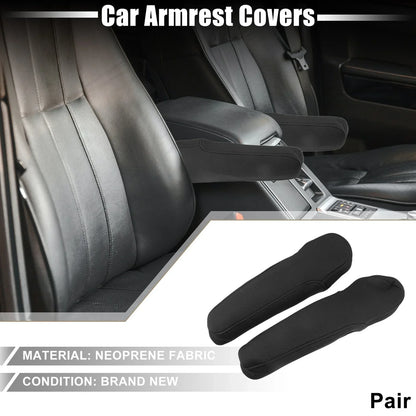 Car Armrest Covers for Honda Odyssey (2000-2011) - 1 Pair, Black
