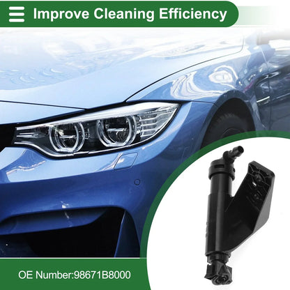 Front Driver Side Headlight Washer Nozzle for Hyundai Santa Fe (2013-2018)