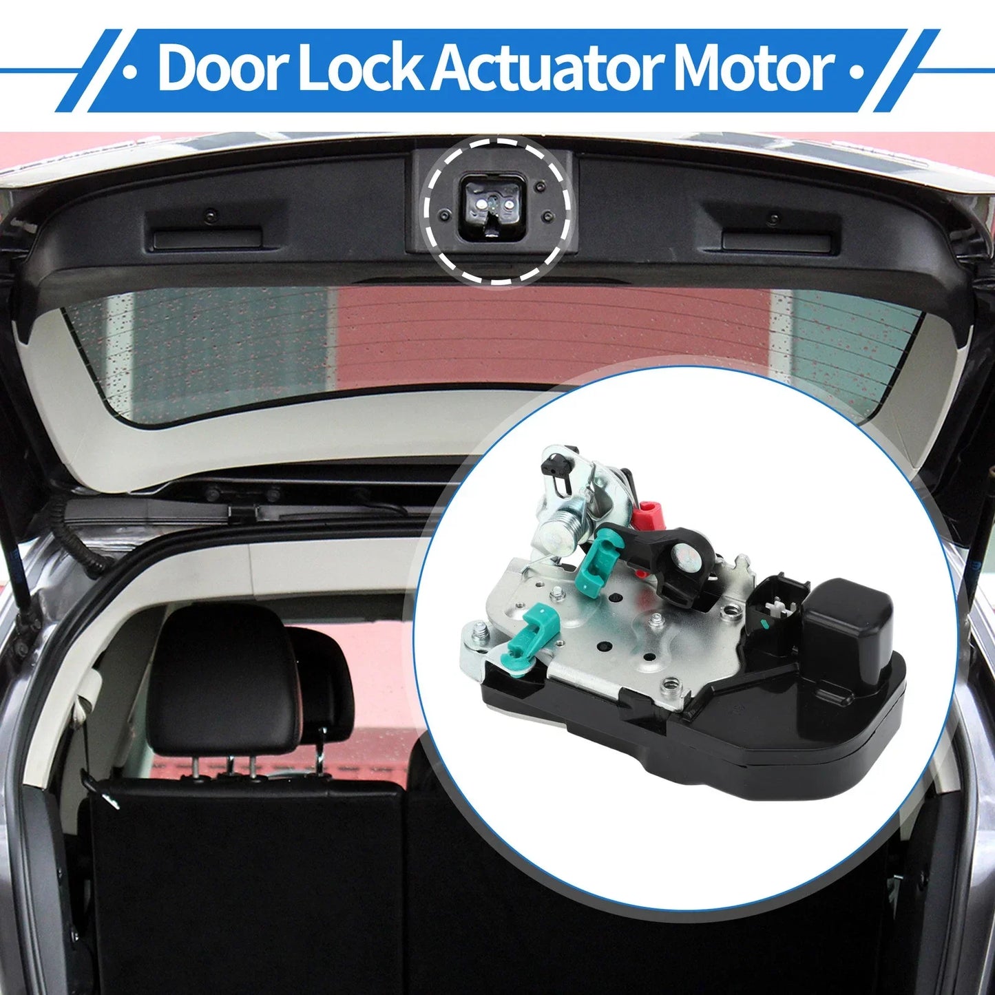 Rear Liftgate Door Lock Actuator for Dodge Ram 1500 (2003-2008)