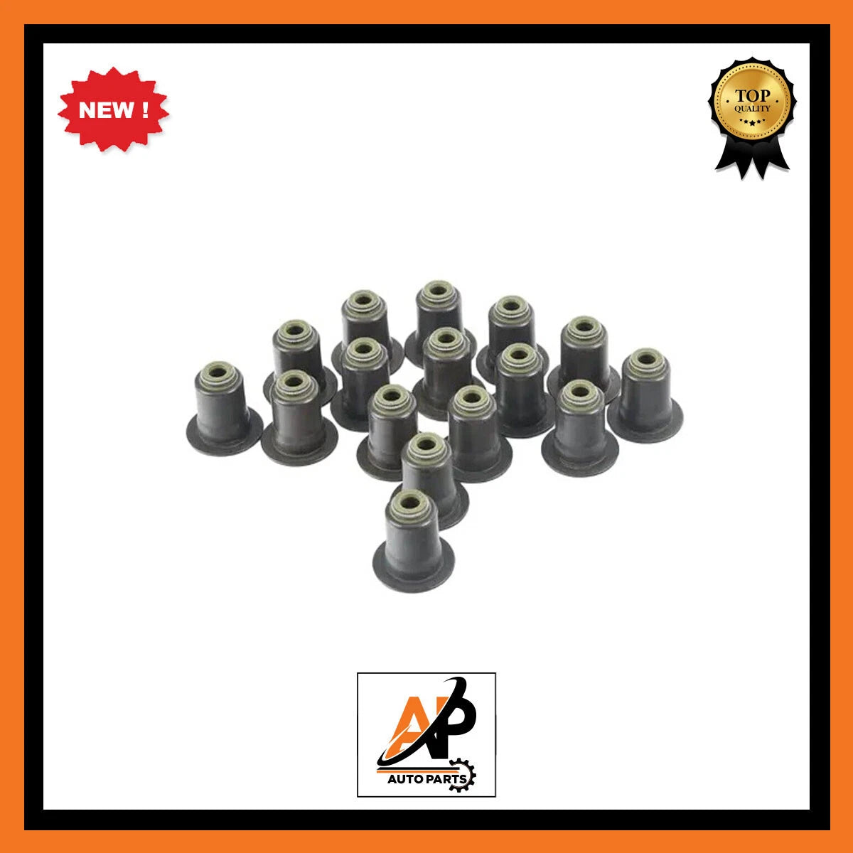 Engine Valve Stem Seals Set 16 Pcs for BMW 1 3 5 X1 X3 Z4 (2004–2016)