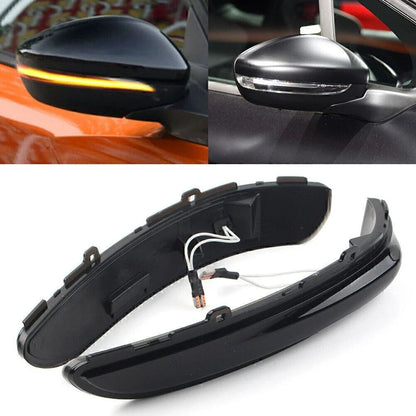 LED Rearview Mirror Dynamic Turn Signal Light for Peugeot 208 (2012-2021)