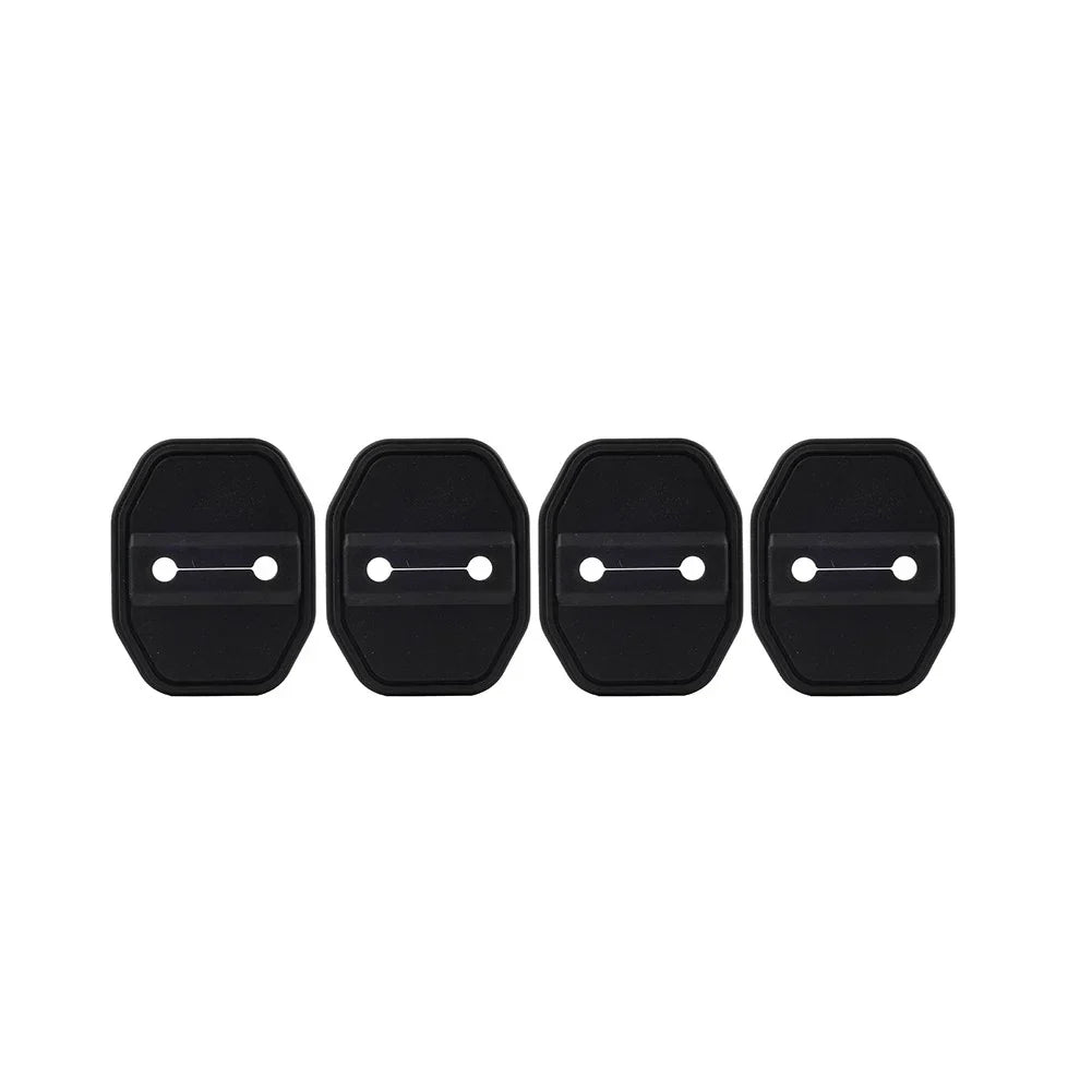 BLK Door Lock Protective Covers for BMW F40 F45 G20, Benz C Class, Maserati