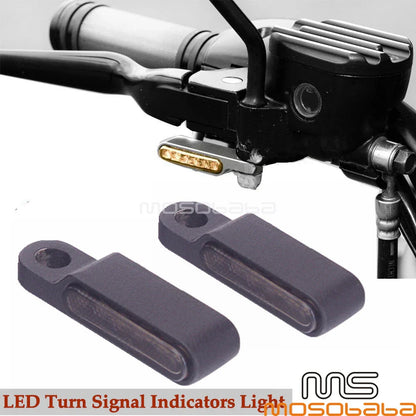 EMARK LED Mini Motorcycle Amber Turn Signal Lights