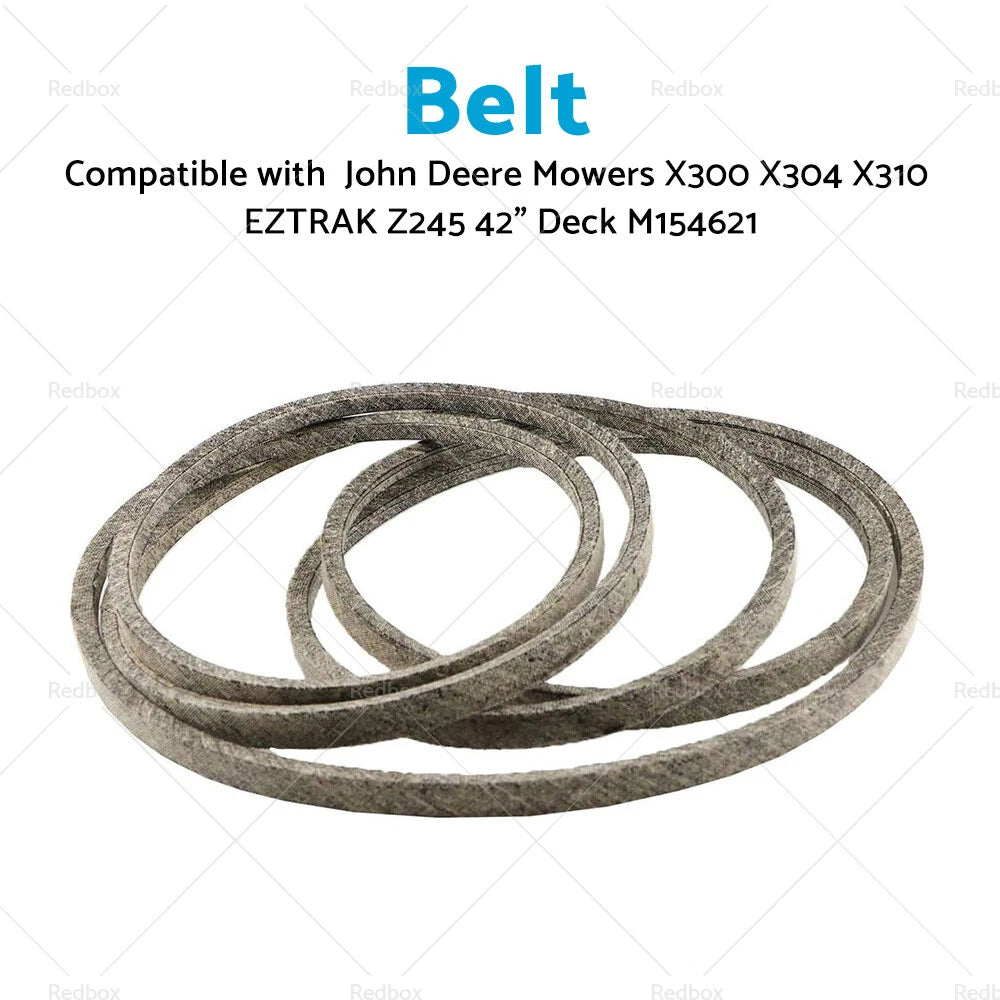 Belt for John Deere Mowers X300 X304 X310 EZTRAK Z245 42" Deck (2006-2015)