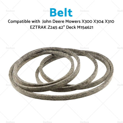Belt for John Deere Mowers X300 X304 X310 EZTRAK Z245 42" Deck (2006-2015)