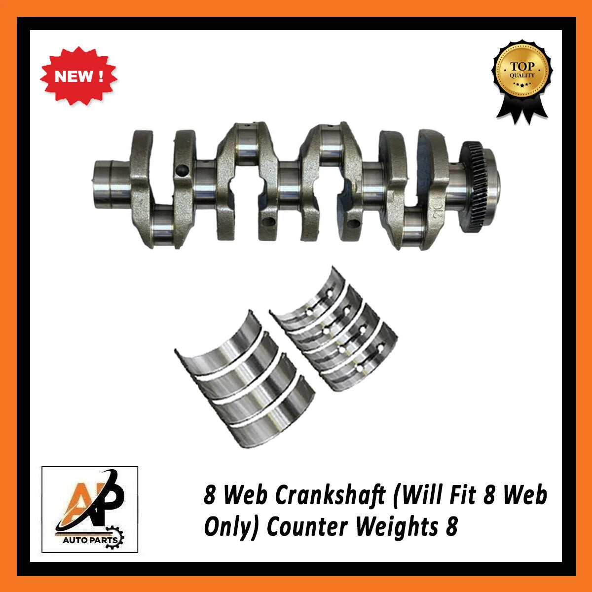 Crankshaft Bearings and Web Kit for Mercedes-Benz Sprinter OM651 (2014–2019)
