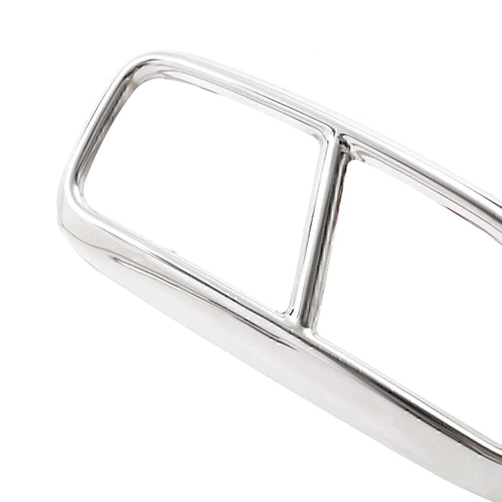 Stainless Steel Exhaust Muffler Tail Pipe Cover for Volvo XC90 (2015-2019)