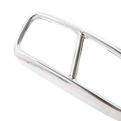 Stainless Steel Exhaust Muffler Tail Pipe Cover for Volvo XC90 (2015-2019)