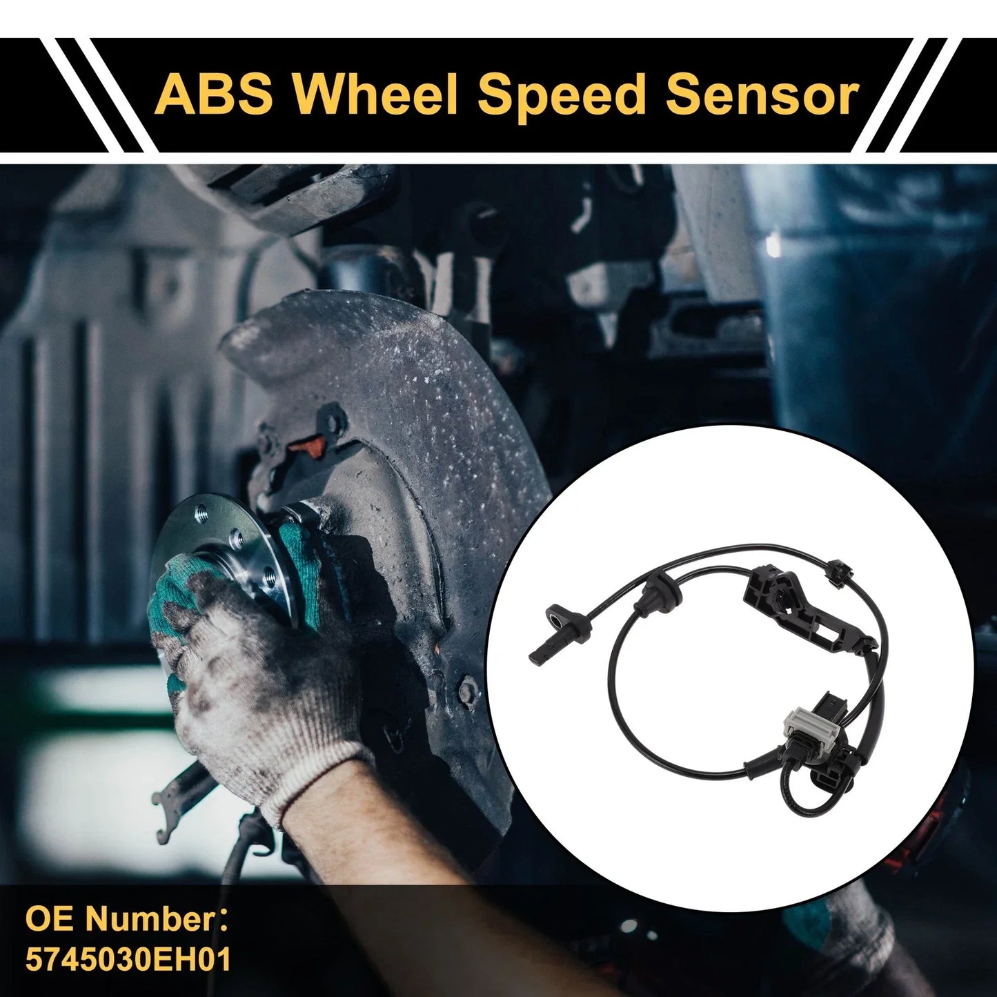 ABS Wheel Speed Sensor for Honda Accord (2024) 1 x Right Front Sensor