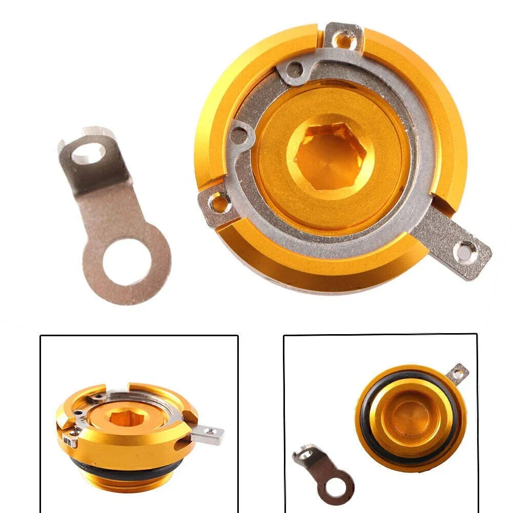 Oil Filler Cap Set for BMW S1000RR (2009-2013) Gold Motorcycle