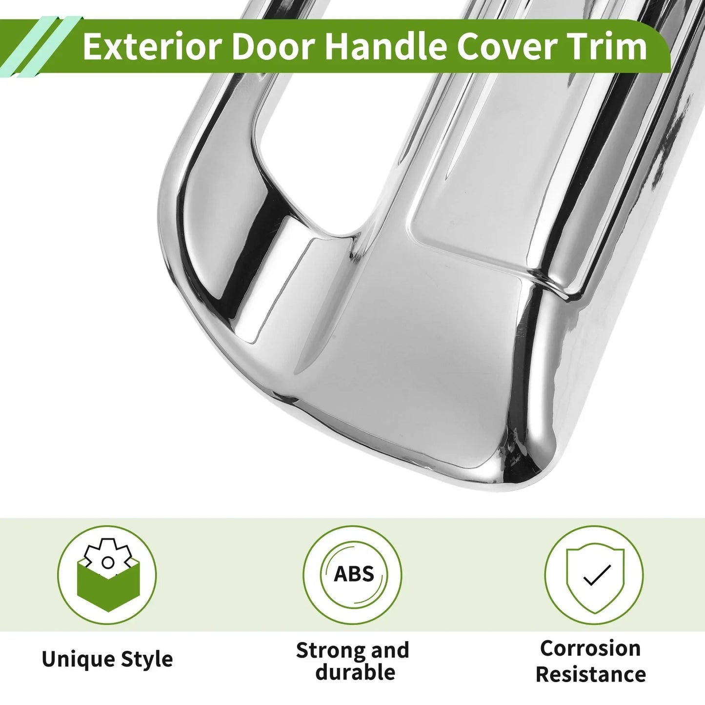 Exterior Door Handle Cover Trim for Dodge Ram 1500 2500 3500 (2019-2025)