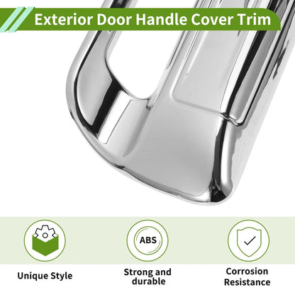 Exterior Door Handle Cover Trim for Dodge Ram 1500 2500 3500 (2019-2025)