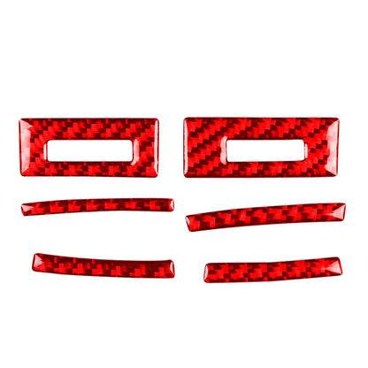 Carbon Red Side Air Vent Outlet Cover Trim for Lexus RC300 350 200T (15-24)