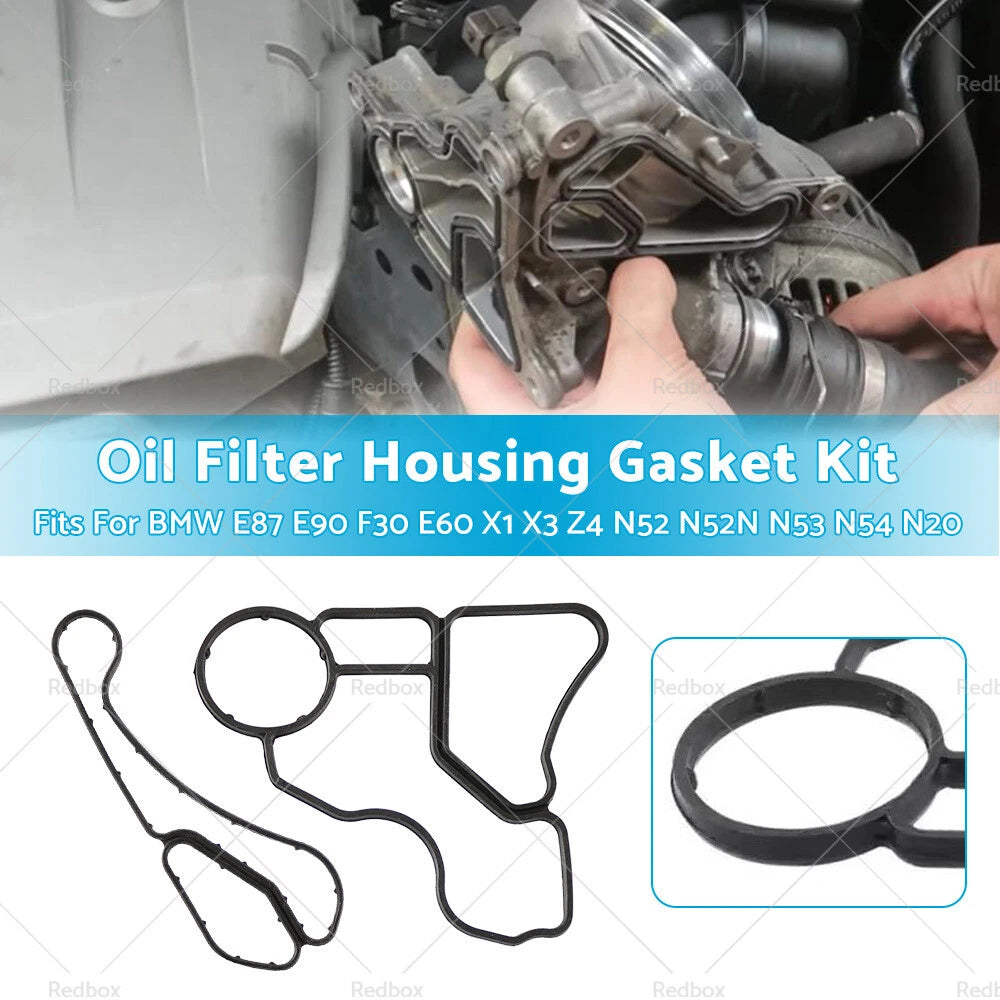 Oil Filter Housing Gasket for BMW E87 E90 F30 E60 X1 X3 Z4 (2006-2015)