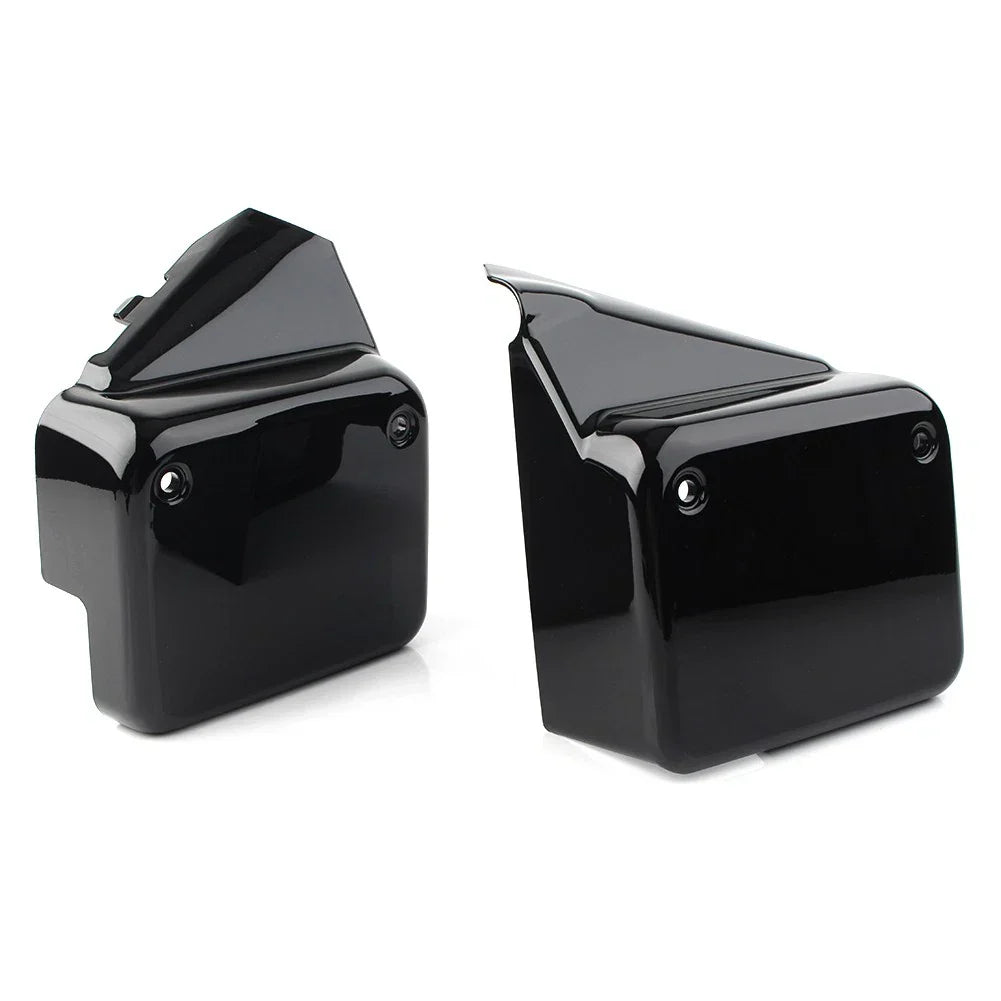 Side Battery Cover Guard for Honda Shadow VT750 2000-2009 Black