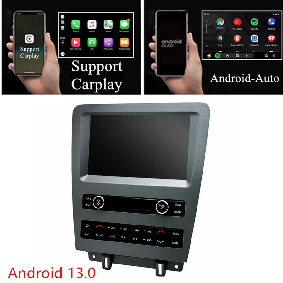 9" Android 13.0 Stereo Radio GPS for Ford Mustang (2010-2014)