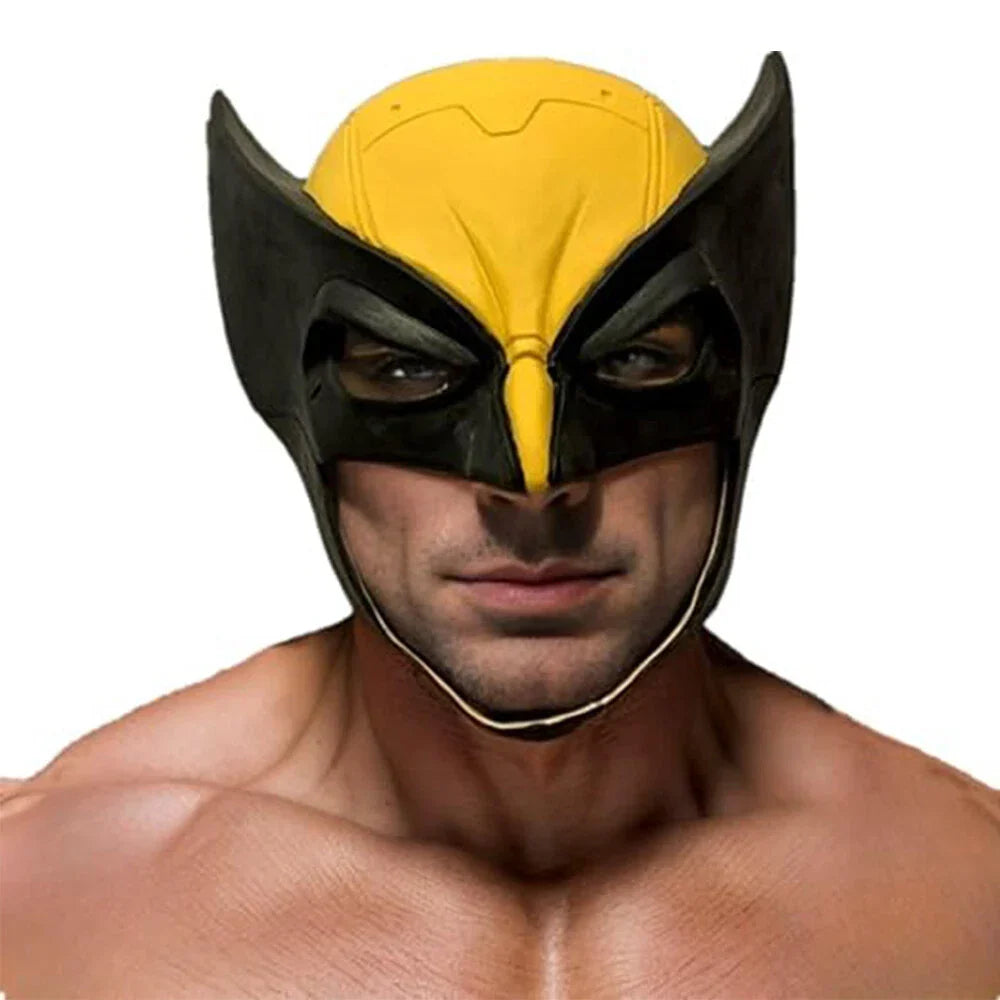 Wolverine Latex Mask Halloween Costume Prop for Adults & Kids