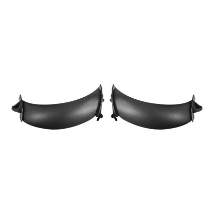 Black Front Headlight Fairing Vents for Harley Touring Road Glide (2015-2024)