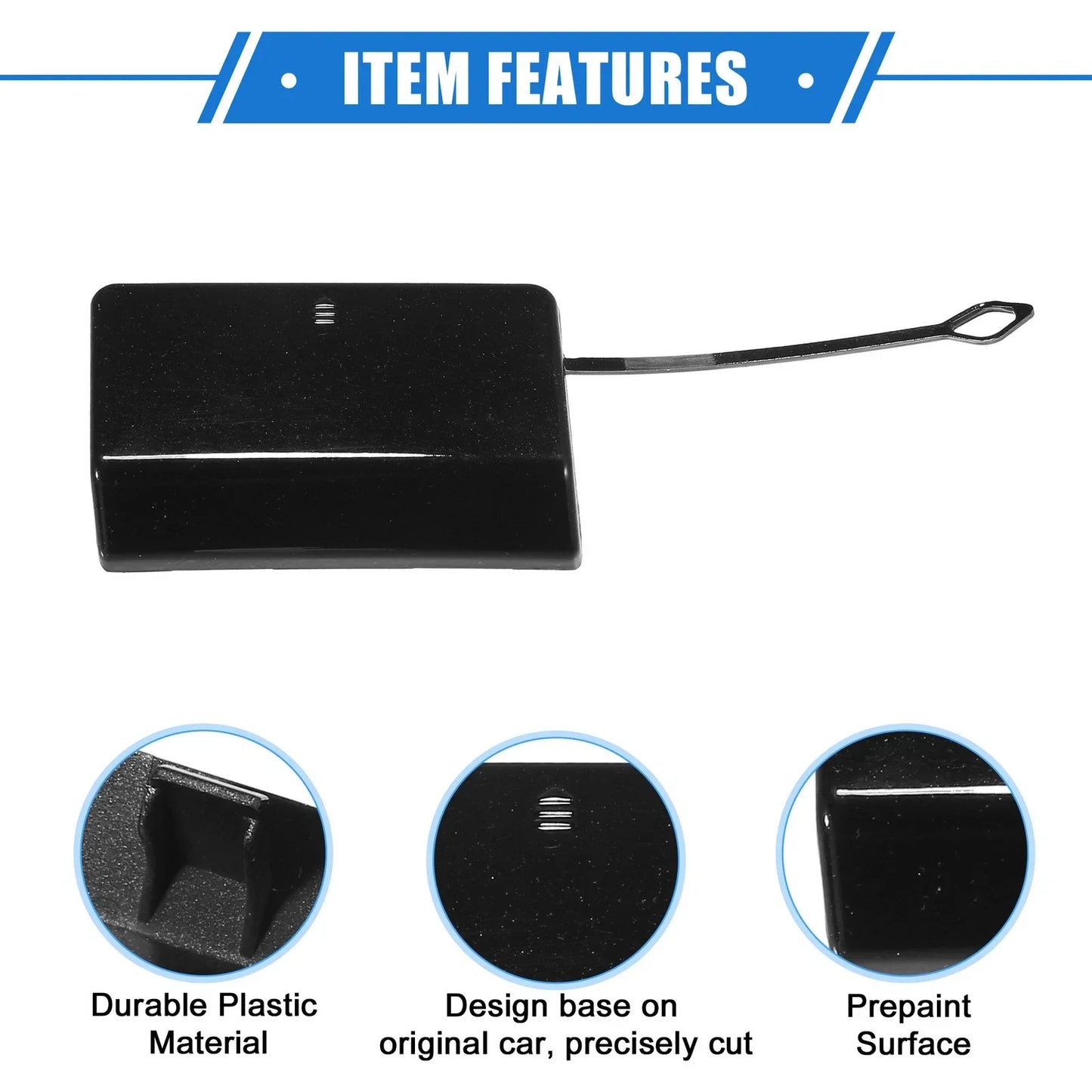Tow Hook Eye Hole Cover Cap for Mercedes-Benz E-Class W212 (2009-2016)
