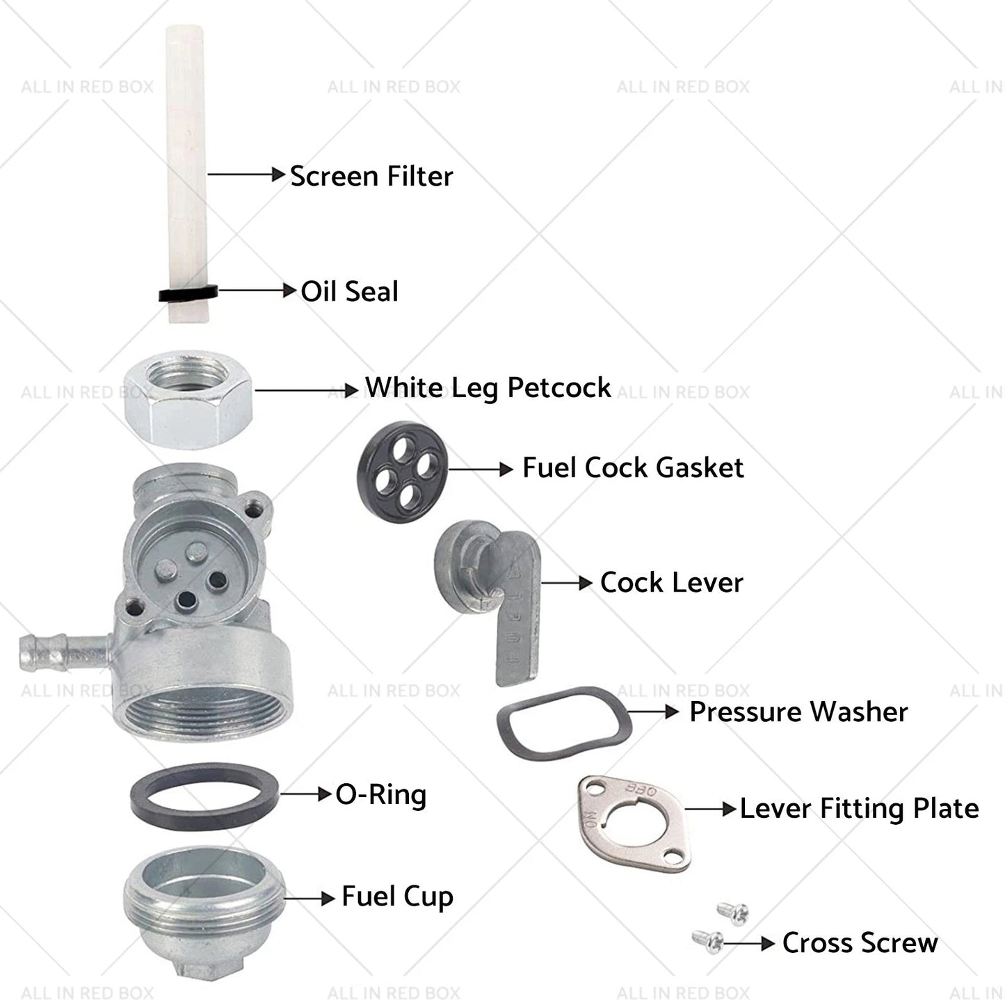 Fuel Tap Tank Switch Valve for Honda Generator