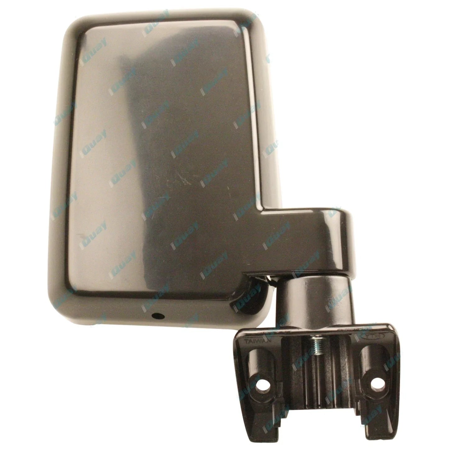 Large Door Wing Mirror BLACK Right for Toyota Landcruiser 60 Series (1987-1990)