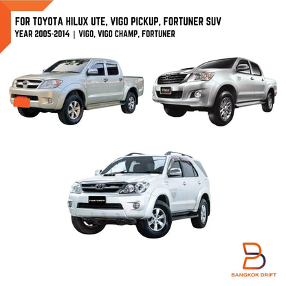 Black Right Air Vent Grille for Toyota Hilux Ute (2005-2014)