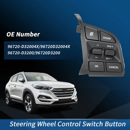 Right Steering Wheel Cruise Control Switch for Hyundai Tucson (2016-2018)