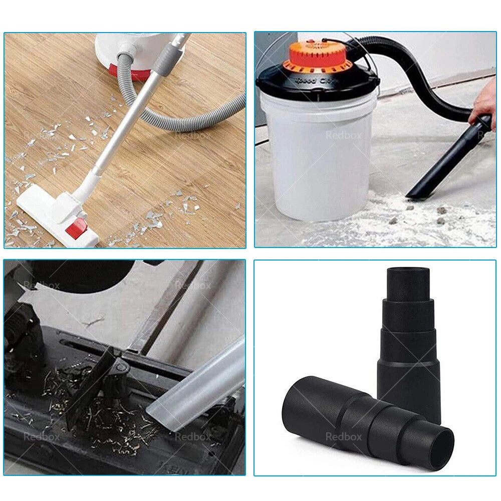 4 x Dust Extractor Hose Universal Adapter for Vacuum Cleaner Power Tool