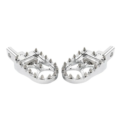 MX Style Foot Pegs for Harley Sportster XL1200 883 Chrome (2004-2023)
