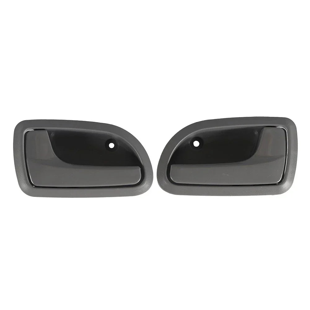 Gray Inside Door Handle Pair for Kia Picanto Morning (2008-2010)