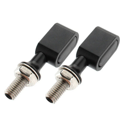 Mini LED Rear Turn Signal Light Smoke Lens for Harley