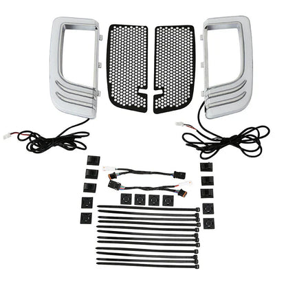 Vented Fairing Speaker Pod Grill Signal Light for Harley Touring (2014-2024)