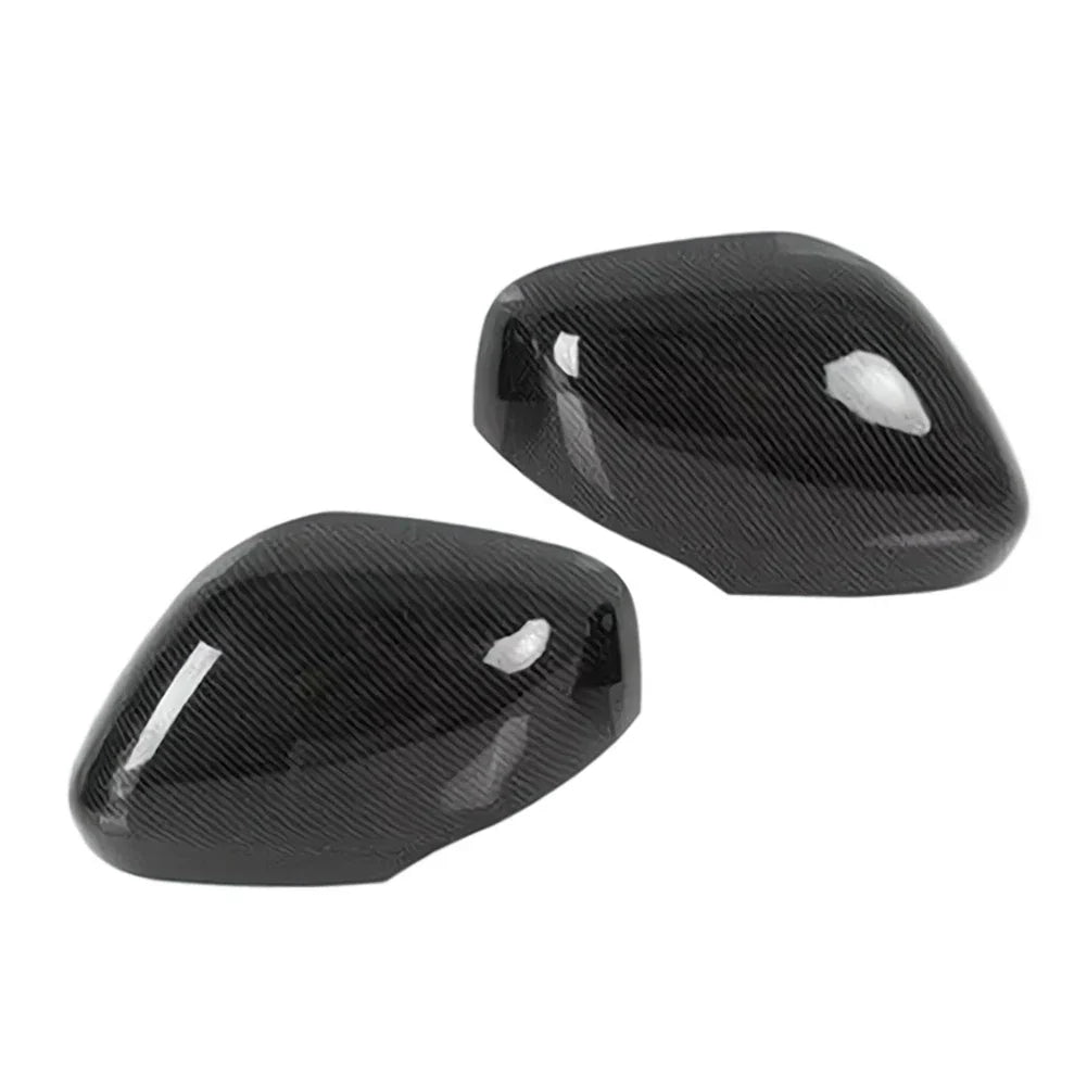 ABS Carbon Fiber Rear View Mirror Cover Trim for Nissan Armada (2017-2023)