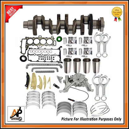 Crankshaft with Engine Rebuild Kit for Land Rover 2.0 Diesel (2008–2016)
