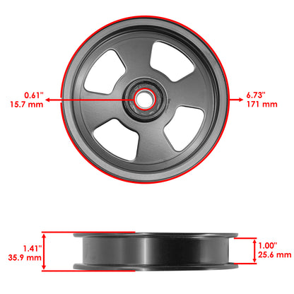 Deck Pulley Replacement for Toro 60 in and 72 in (2005–2018)