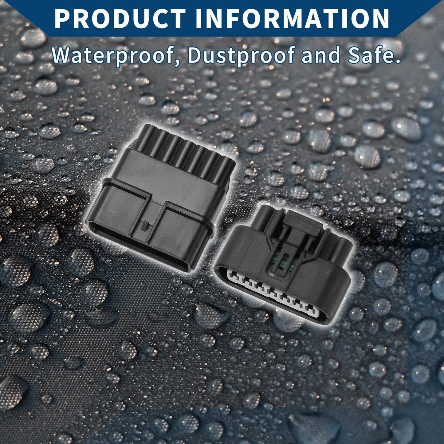 7 Pin Front Headlight Connector Plug for Honda Accord Spirior (2013-2017)